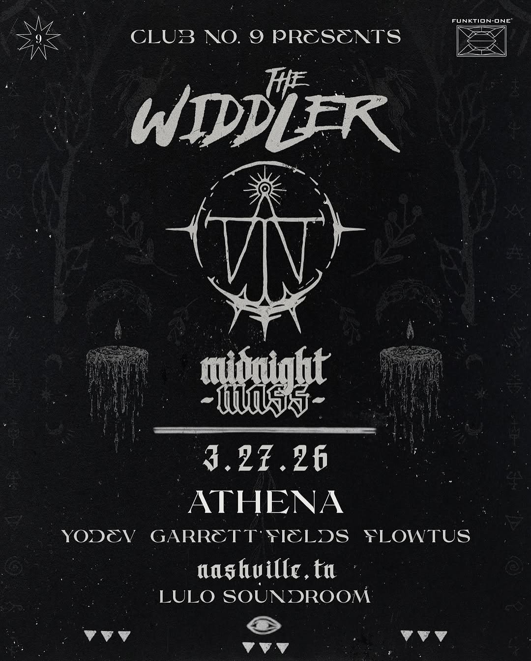 The Widdler - Midnight Mass Flyer