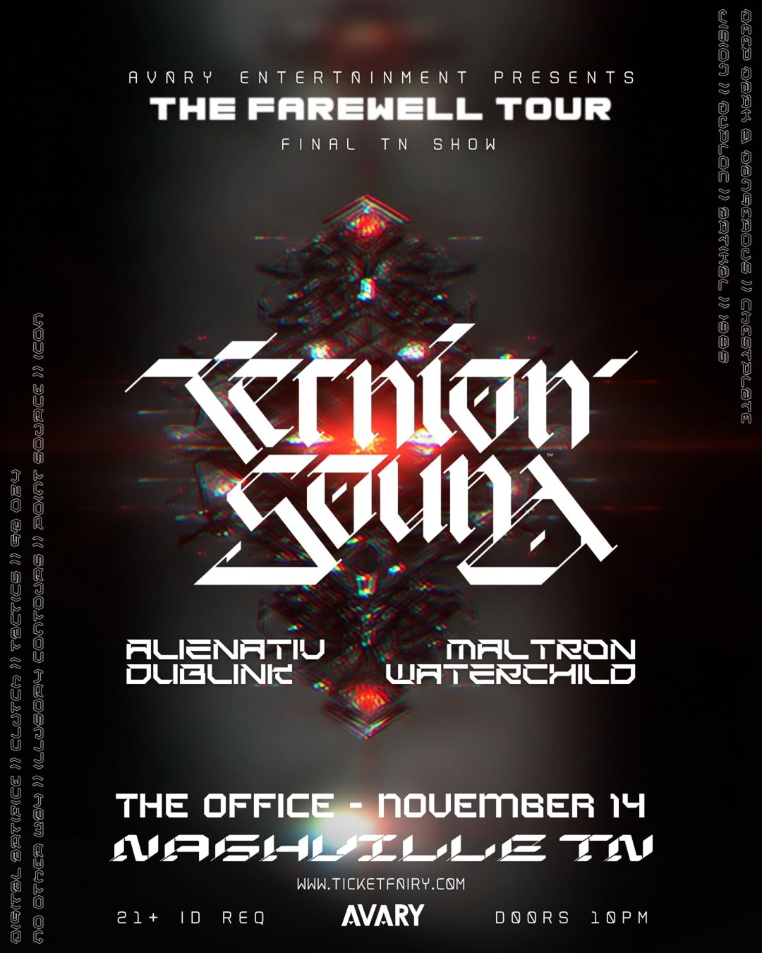 Ternion Sound - The Farewell Tour Flyer